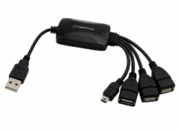 ESPERANZA EA114 - Hub 3 porty USB 2.0 + 1 x mini USB