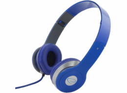 Esperanza EH145B TECHNO Stereo sluchátka, 3m, modrá