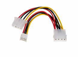 Akyga adapter Molex/mini-Molex/Molex/15cm