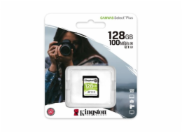 Kingston 128GB SDXC U3 V30 CL10 100MB/s