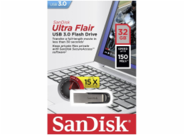 SanDisk Cruzer Ultra Flair  32GB USB 3.0 150MB/s  SDCZ73-032G-G46 B657649