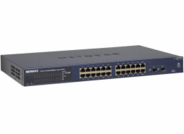 NETGEAR ProSAFE GS724Tv4 Managed L3 Gigabit Ethernet (10/100/1000) Blue