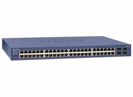 NETGEAR GS748T Managed L2+ Gigabit Ethernet (10/100/1000) Blue