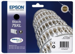 EPSON Ink čer WF-5xxx Series Ink Cartridge "Pisa" 79 XL Black (41,8 ml)