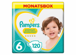 Pampers Premium Protection S6 (XL) 120 ks