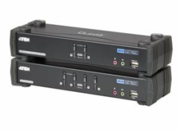 ATEN 4-portový přepínač KVM ™ DVI Dual Link/ se zvukem CS1784A