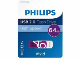 Philips USB 2.0             64GB Vivid Edition Magic Purple