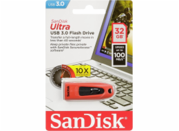 SanDisk Flash Disk 32GB Ultra, USB 3.0, červená 45019826