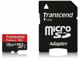 Transcend microSDXC        128GB Class 10 UHS-I 400x + SD adapter
