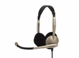 Koss | CS100 | Headphones | Wired | On-Ear | Microphone | Black/Gold