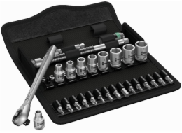 WERA 8100 SA 7 Zyklop Metal ratchet set push-through square