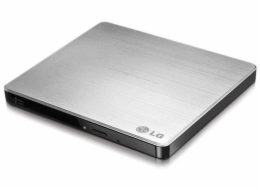 HITACHI LG - externí mechanika DVD-W/CD-RW/DVD±R/±RW/RAM GP60NS60, Slim, Silver, box+SW