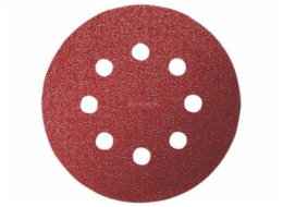 BOSCH 2607019491 - Sada brusného papíru pro delta brusky s otvory / Zrnitost 40 / Průměr 125 mm / 25 ks (2607019491)