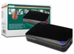 Digitus USB 3.0 pouzdro pro 3,5"SATA HDD,  nap.zdroj , ( bezšroubová instalace )