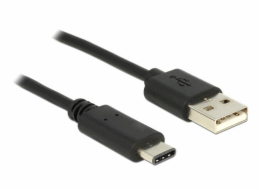 Delock - Kabel USB - 24 pin USB-C (M) do USB (M) - USB 2.0 - 3 A - 50 cm - černá