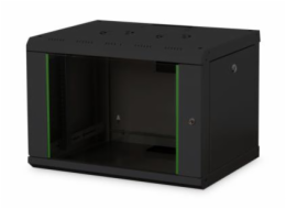 Digitus 7U nástěnná skříňka, Unique Series 420x600x450 mm, barva černá (RAL 9005)