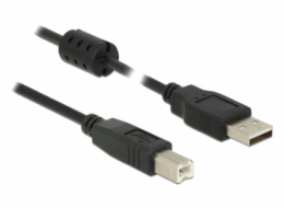 Delock - Kabel USB - USB (M) do USB typ B (M) - USB 2.0 - 5 m - černá