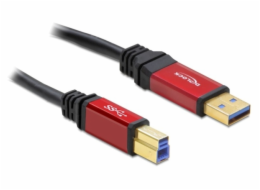 Delock Premium - Kabel USB - USB typ A (M) do USB Type B (M) - USB 3.0 - 1 m - černá
