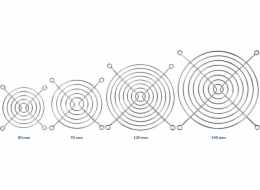 ARCTIC Fan grill, mřížka pro ventilátor, 140mm