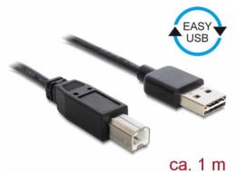 DeLOCK EASY-USB 2.0 Kabel, USB-A Stecker > USB-B Stecker