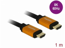 Delock Ultra vysokorychlostní HDMI kabel, 48 Gbps, 8K 60 Hz, 1 m