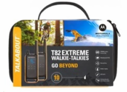Motorola Talkabout T82 Extreme Twin Pack two-way radio 16 channels Black  Orange