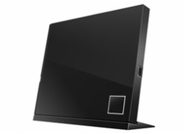 ASUS External Slim BD Writer SBW-06D2X-U BLACK, USB 3.1, Blu-ray