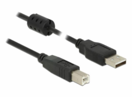 DeLock 84898 Kabel USB2.0 Typ-A Stecker / USB2.0 Typ-B Stecker 3.0 m schw.