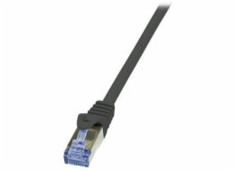 LOGILINK CQ3043S LOGILINK - Patch kabel Cat.6A 10G S/FTP PIMF PrimeLine 1,5m černý