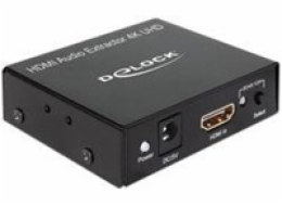 Delock HDMI Stereo / 5.1 Channel Audio Extractor 4K 62692
