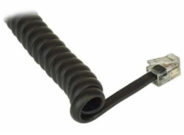 Propojovací kabel pro sluchátka Goobay (spirálový)