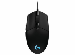 Logitech PRO (Hero)/Herní/Optická/Pro praváky/25 600 DPI/Drátová USB/Černá