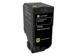 LEXMARK toner CS720, CS725, CX725 Yellow Return Programme Toner Cartridge