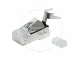 Konektor RJ45 CAT6A STP 8p8c stíněný, drát