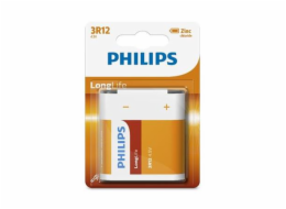 Philips baterie 4,5V LongLife zinkochloridová - 1ks, blister