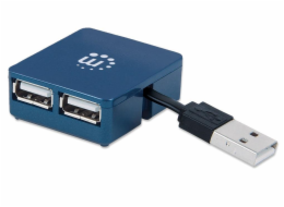 MANHATTAN USB 2.0 Micro Hub, 4 Ports, Bus Power