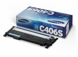 Samsung CLT-C406S - originální toner modré barvy