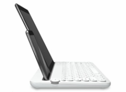 Logitech klávesnice K480/ Bezdrátová/ Bluetooth/ US (americká)/ bílá