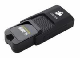 CORSAIR Flash Disk 32GB Voyager Slider X1, USB 3.0, černá