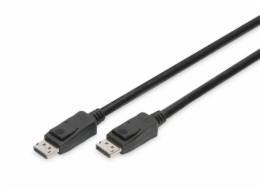 DIGITUS DisplayPort kabel 3m DP St/St m/se západkou UHD 8K