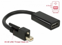 Delock AV adaptér DisplayPort Mini - HDMI černý (62640)