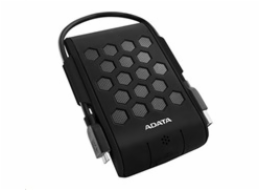 ADATA Externí HDD 1TB 2,5" USB 3.2, DashDrive™ Durable HD720, G-sensor, černý, (gumový, vodě/nárazu odolný)
