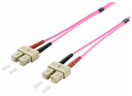 Equip Patchcord Fiber Optic SC - SC Multimode Duplex OM4, 5M (25525)