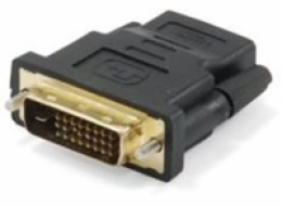 Equip AV adaptér HDMI – DVI-D černý (118908)