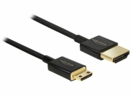 Kabel Delock HDMI Mini - HDMI 2m czarny (84778)