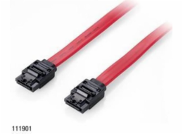Equip SATA - SATA, 0,5m, ČERVENÝ (111900)