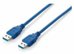 Equip kabel USB-A – USB-B USB 1 m modrý (128291)