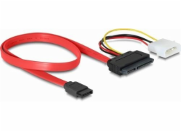 Delock Molex - SATA 22-pin, 0,4m, Vícebarevné (84230)