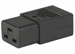 PREMIUMCORD Konektor napájecí 230V na kabel (samice, IEC C19)