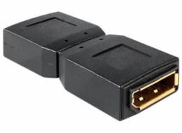 DeLOCK 65374 Adapter DisplayPort Gender Changer DisplayPort Buchse auf DisplayPort Buchse černá
